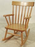 Comb Back Child's Rocker
